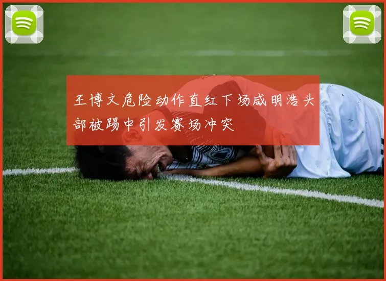 王博文危险动作直红下场咸明浩头部被踢中引发赛场冲突